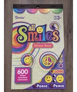 2012 All Smiles Sticker Book Pad Love Peace Smiley Face Craft Stickers Lot - £5.62 GBP