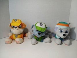 Paw Patrol Lot of 3 Plush Stuffed Animals Dogs Nickelodeon Spin Master Toys - £9.23 GBP