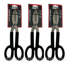 Plymouth Forge Tin Snips 12 in Pack of 3 - £35.02 GBP