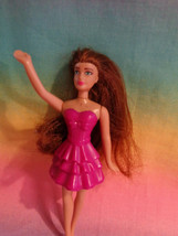 McDonald&#39;s 2011 A Fairy Secret Barbie Doll in Purple Dress Carrie #5 - a... - £1.19 GBP