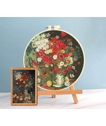 Flowers cross stitch Van Gogh pattern pdf - Bouquet cross stitch Van Gog... - $5.29