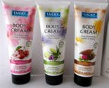 LUCKY BRAND Body Cream Lotion CHOICE Cherry Blossom Cocoa Butter Aloe Ve... - $11.99