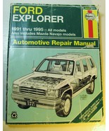 Haynes Repair Manual 1991 - 1995 Ford Explorer Mazda Navajo All Models 3... - $132.32 MXN
