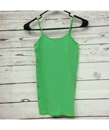 F &amp; F kelly green seamless spaghetti strap tank - $17.24 CAD