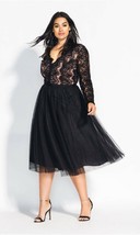 City Studio Core Social Dress Black Size 0 - $23.36