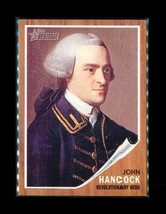 2009 Topps Heritage History Trading Card #35 John Hancock Revolutionary Hero - £3.89 GBP