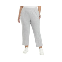 Alfred Dunner Womens Plus Size Cozy Knit Straight Leg Short Length Pants... - $44.55