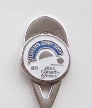 Collector souvenir spoon canada alberta lethbridge 1975 jeux canada games emblem  1  thumb200