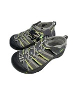 KEEN Newport Gray / Green Waterproof Sport Sandals Shoes KIDS US 13 / EU 31 - $24.74