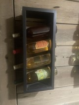 wine rack wall mount wood - £18.68 GBP