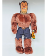 Vintage Wolfman 14&quot; Plush Stuffed Collectible with Tag 1998 Play by Play... - €30,24 EUR