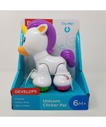 Fisher-Price Unicorn Clicker Pal Toy Ages 6+ Months - $8.87