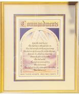 The Ten Commandments Framed Art Print by Diane M. von Arx 23"W x 29" H - $299.95
