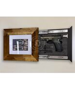 Hidden Storage Photo Frame for Gun and Valuables 14-1/2" x 12-1/2" / Rus... - $98.01