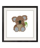 BABY KOALA BEAR CROSS STITCH PATTERN -670 - £2.20 GBP