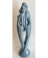 Beautiful Vintage Royal Haeger RENDEZVOUS Loving Couple Statue Blue Art ... - $1,867.17 MXN