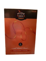 Hyde &amp; EEK Orange 11&#39; LED Rope Light Flashing or Steady Effect Halloween Decor - $10.88