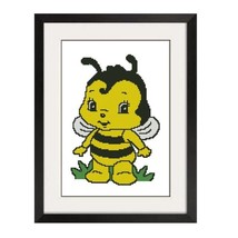 BUMBLE BEE CROSS STITCH PATTERN -163 - £2.15 GBP