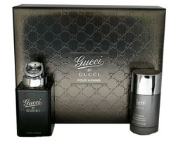 Gucci Pour Homme Cologne 3.0 Oz Eau De Toilette Spray 2 Pcs Gift Set - £157.23 GBP