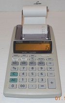 Casio Portable Printer Calculator HR-8TE Plus W/ Big 12 Digit Display - £18.84 GBP