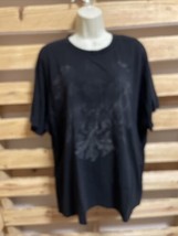 Old Navy Black Eagle Crest T-shirt Men&#39;s Size XXL KG - £11.73 GBP