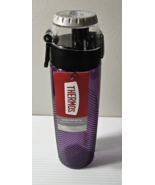 Thermos Intak 24-Ounce Tritan Hydration Bottle with Meter, Purple, New - £9.82 GBP