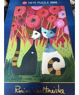 HEYE PUZZLE 1000 PIECES ROSINA WACHTMEISTER POPPY CANOPY 29900 Complete ... - $47.37 CAD