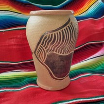 Merlien Wilder Corpus Christi Texas handmade pottery 8&quot; vase, beautiful,... - £47.25 GBP