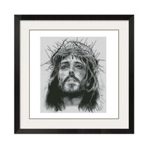 Jesus Cross Stitch Pattern  310 - $2.75