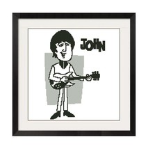 John   The Beatles Cross Stitch Pattern  141 - $2.75