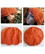 LACEY KNIT HAT OR CHEMO CAP PATTERN -041A - £2.15 GBP