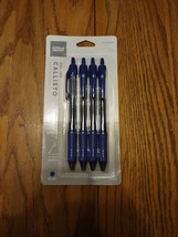Office Depot 4 Count Blue Pens - $10.77