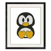 Penguin Cross Stitch Pattern  716 - $2.75
