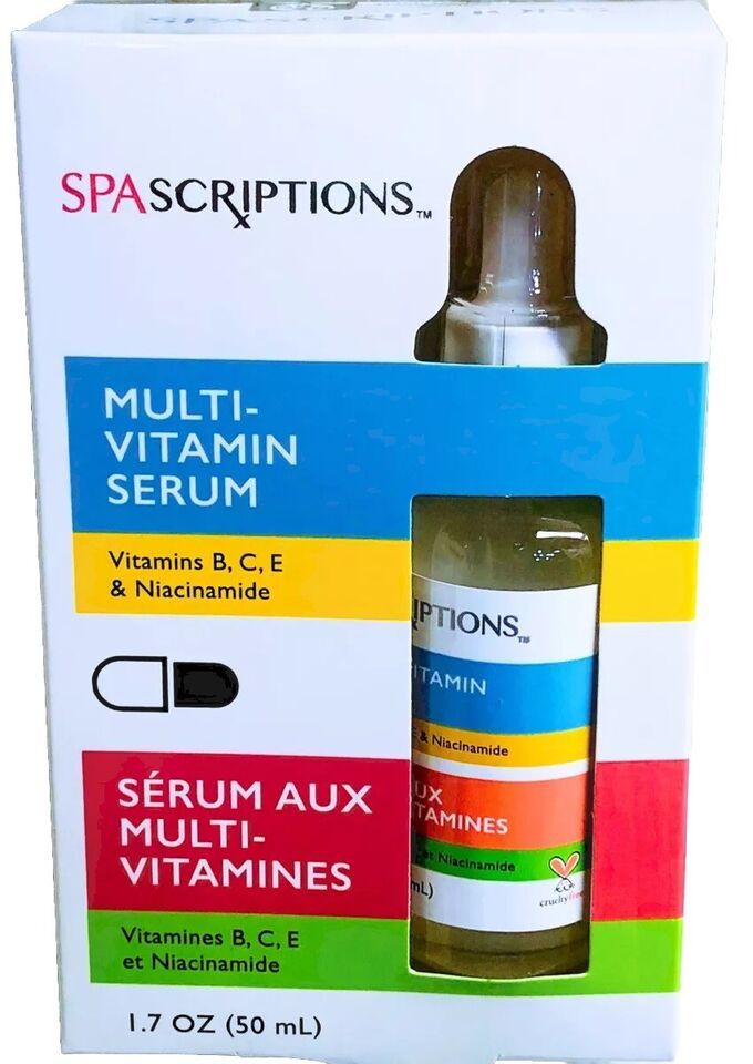 Spa Scriptions Multi-Vitamin Serum-Vit. A/C/E/Niacinamide:1.7oz/50ml.