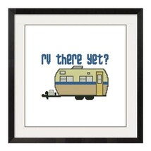 RV THERE YET CROSS STITCH PATTERN -671 - £2.17 GBP