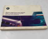 1999 BMW 5 Series Owners Manual Handbook OEM L02B05085 - $14.84
