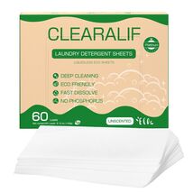 Laundry Detergent Sheets Up to 60 Loads Fresh Unscented Lightweight Eco ... - €8,74 EUR Laundry Detergent Sheets Up to 60 Loads Fresh Unscented Lightweight Eco ... - €8,74 EUR