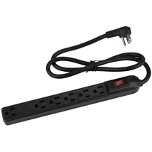 5+1 Outlet Slim Strip 3 Ft. Cord And Circuit Breaker/Switch Ul - $35.99