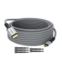 Usb C To Hdmi Cable 25 Ft, 4K@60Hz Hdr, Gold-Plated Braided High-Speed Usb 3.1 T - £47.09 GBP