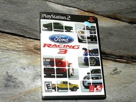 PS2 Game Ford Racing 3 Rated E 2K Games &amp; Original Disc Manual &amp; Case - £2.28 GBP