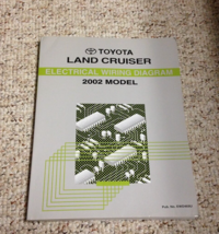 20012Toyota Land Cruiser Electrical Wiring Diagram Manual Ewd Oem - £19.53 GBP