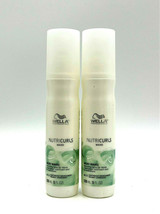 Wella NutriCurls Milky Waves Nourishing Spray 5 oz-Pack of 2 - £37.85 GBP