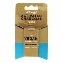 Dr Tung s Activated Charcoal Floss Lemongrass 30 yd 27 m - £7.60 GBP