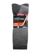 Dickies 3 Pairs Steel Toe Crew Heavyweight Acrylic Thermal Socks Size 6-... - $15.99