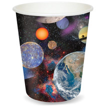 Creative Converting 375533 9 oz Hot/Cold Paper Cups Space Blast 96 Counts - £31.22 GBP