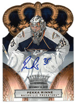 Pekka Rinne signed 2010-11 Panini NHL Trading Card #35- #55- 029/100 (Nashville  - £54.16 GBP