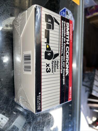 Smith Corona H67116 - Lift-Off Correcting Cassettes (3 Pack)- NEW - $11.30