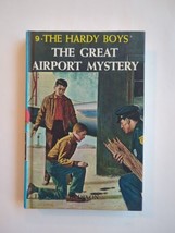 Hardy Boys The Great Airport Mystery #9 Hardback Book Franklin Dixon 1965 Vtg - £7.45 GBP