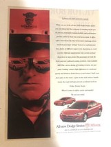2001 Dodge Stratus Sedan Vintage Print Ad Advertisement pa22 - $5.93
