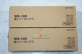 2 OEM Konica Minolta  bizhub 552,652,654 Waste Toner Bottle WX-102 / A2W... - $942.30 MXN